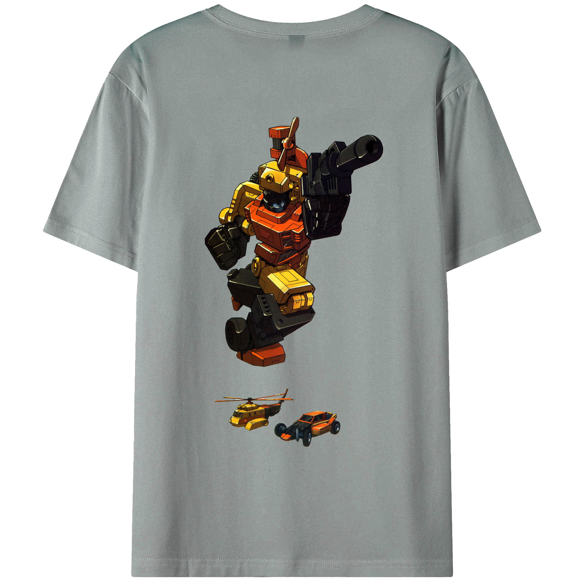 （画像用）  綿100％ メンズ半袖Tシャツ（バックプリント） 通気性
